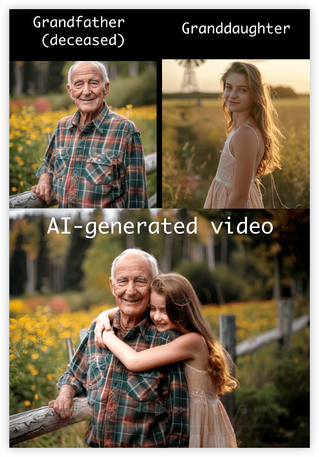 AI Hug Video Generator Demo